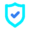 Shield Icon with Checkmark Inside